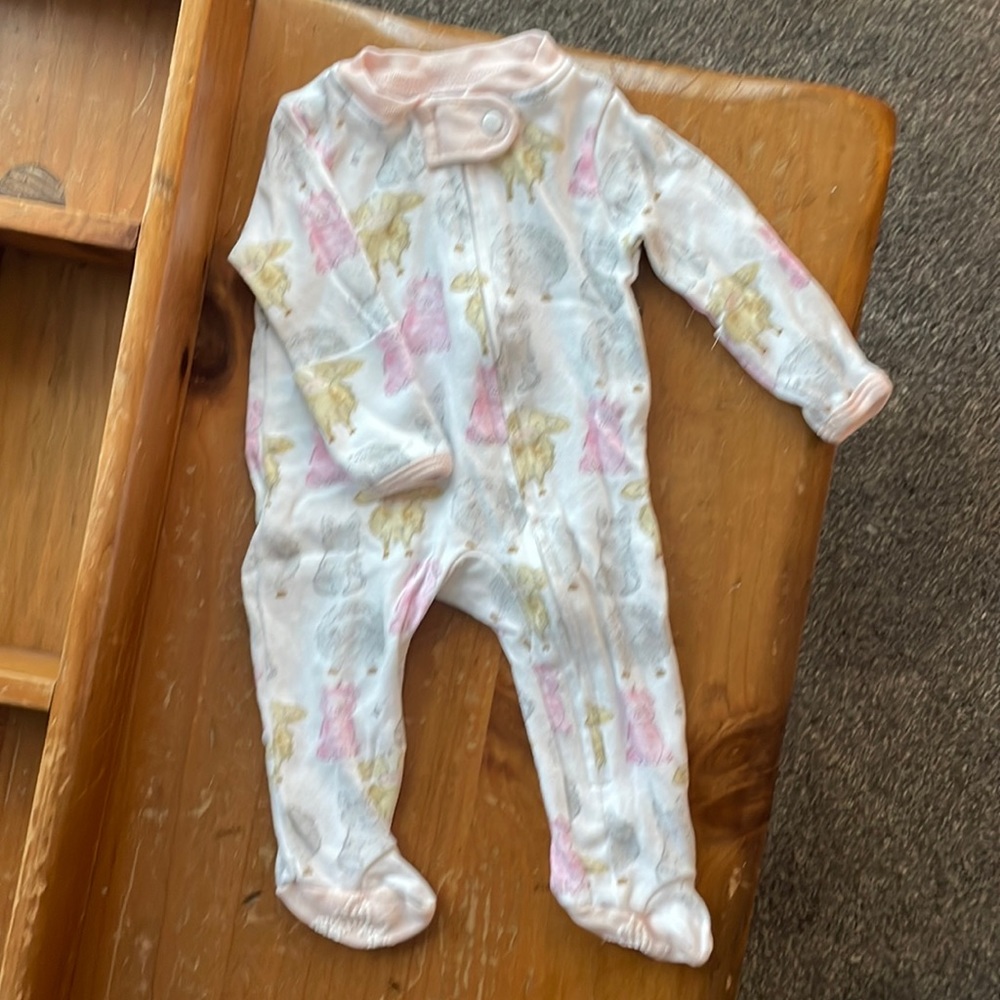 Burt’s Bees Baby size preemie sleep and play pajamas